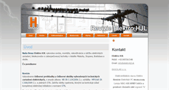 Desktop Screenshot of elektrohjl.sk
